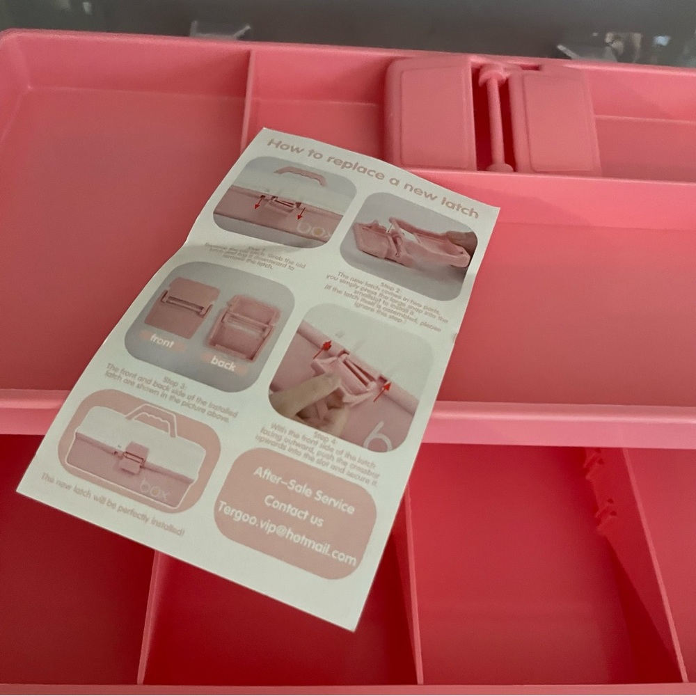 Pink Storage Box - Picture 12 of 14